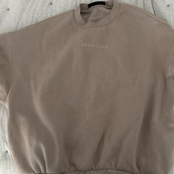 Fear of God Other - Fear of God Essentials Tan Sweatshirt